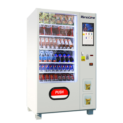 Vendlife 24H Self-Service 19 Inch Refrigerated 21/20 Locker Beverage Vending Machine Use Cash Coin Pay