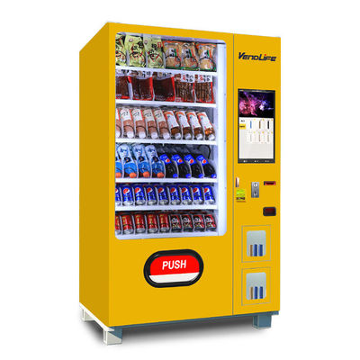  2g/3g/4g Fresh Vegetable Box Food Delivery By Robot Arm Fruit Bar Salad card reader atm skimmer Vending Machin