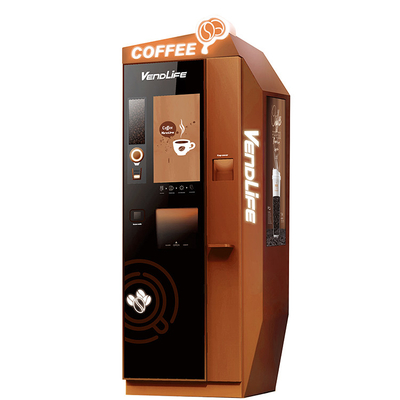Vcm Vending Coffee Machines , Hot Coffee Can Vending Machine 2.7kw