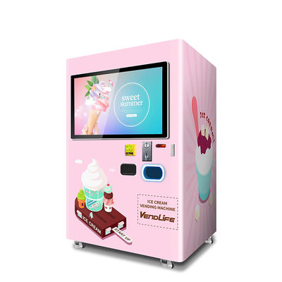 เครื่องจำหน่ายไอศกรีมเชิงพาณิชย์ 220V 60HZ ความถี่ MDB System